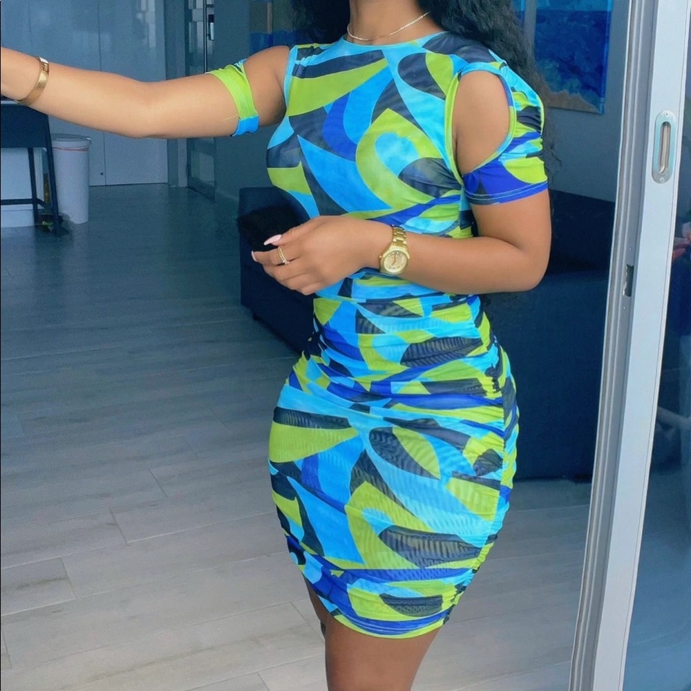 Fine Arts Mini Dress